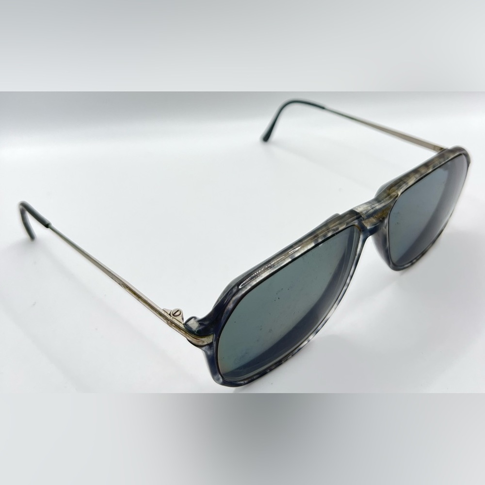 Vintage Tura 387 Gray Pilot Sunglasses Frames Only